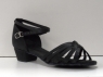 Туфли для бальных танцев, каблук 3 см (черный)